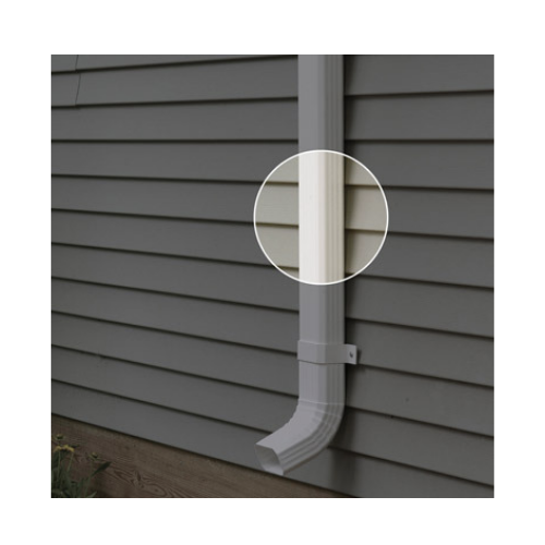 VINYL GUTTER/DOWNSPOUT